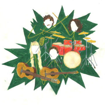 Taz band Estelle Demaré illustratie