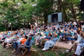Openluchtcinema Meet the Masters in t Park Filmfestival Oostende c Joran Vancoillie 1 Eva Van Hessche