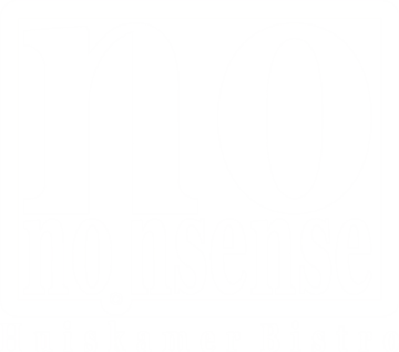 Logo no nonsense white